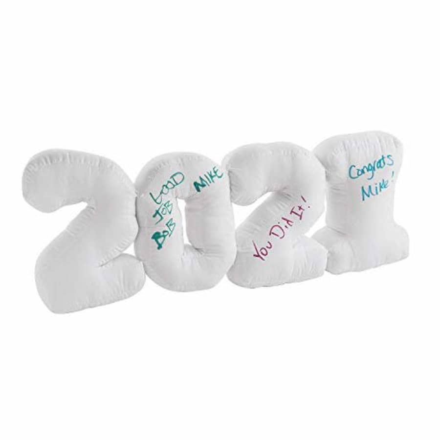 Fun Express 2021 Plush Autograph Graduation Gift - Almost 2 feet Long - Grad Supplies and Party Decor for $22