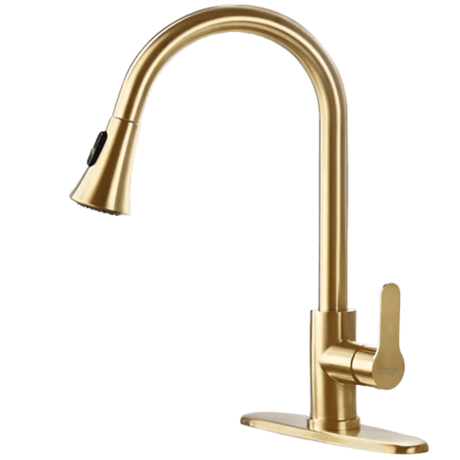 Amazing Force Kitchen Faucet with Pull Down Sprayer for $35