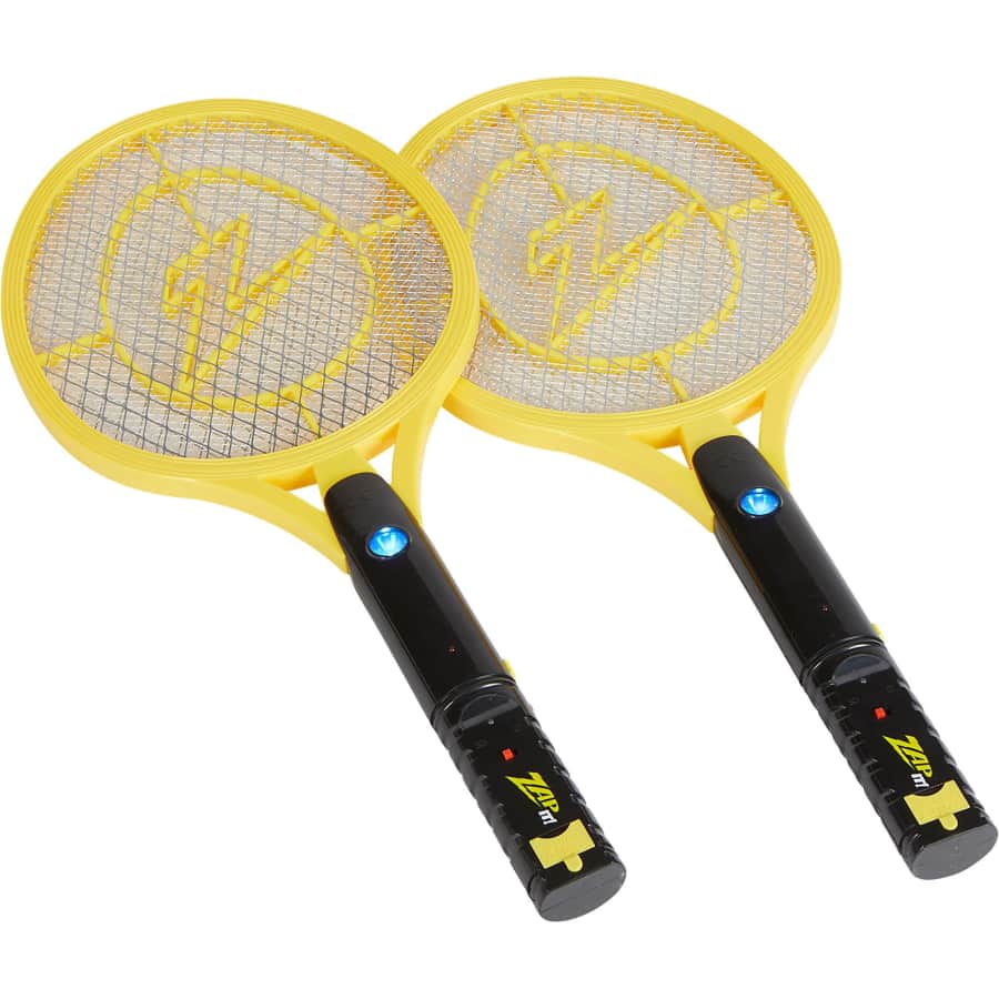 Zap-It Bug Zapper Racket 2-Pack for $15 Zap-It Bug Zapper Racket 2-Pack for $15