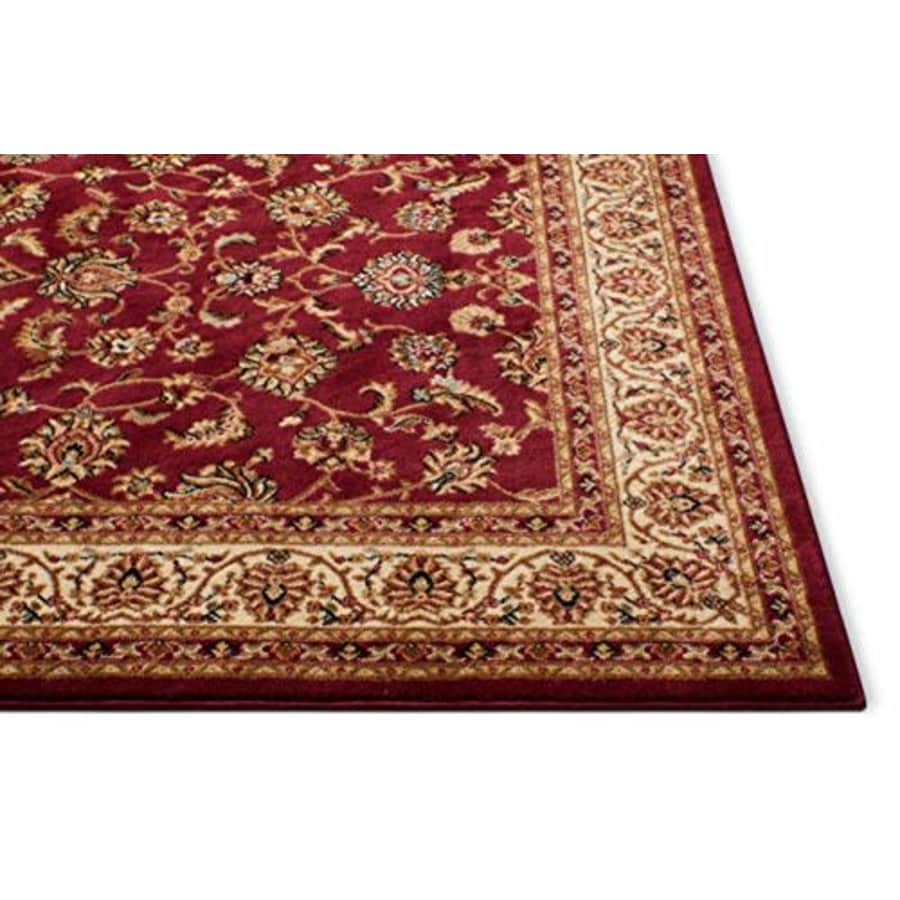 Well Woven Barclay Sarouk Red Traditional Area Rug 5'3" X 7'3" for $100 Well Woven Barclay Sarouk Red Traditional Area Rug 5'3" X 7'3" for $100