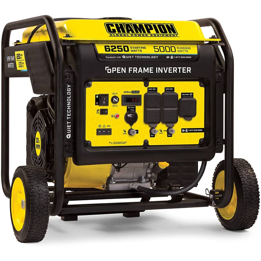 Champion Power Equipment 6,250W Open Frame Inverter for $880 Champion Power Equipment 6,250W Open Frame Inverter for $880