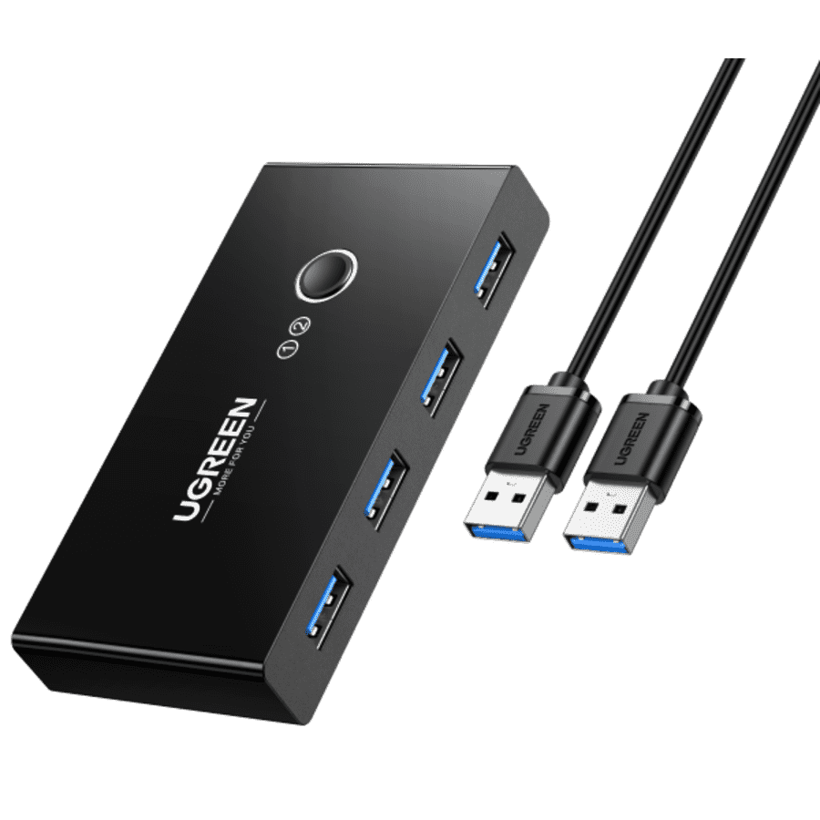 Ugreen 4-Port USB 3.0 Switch Selector for $25
