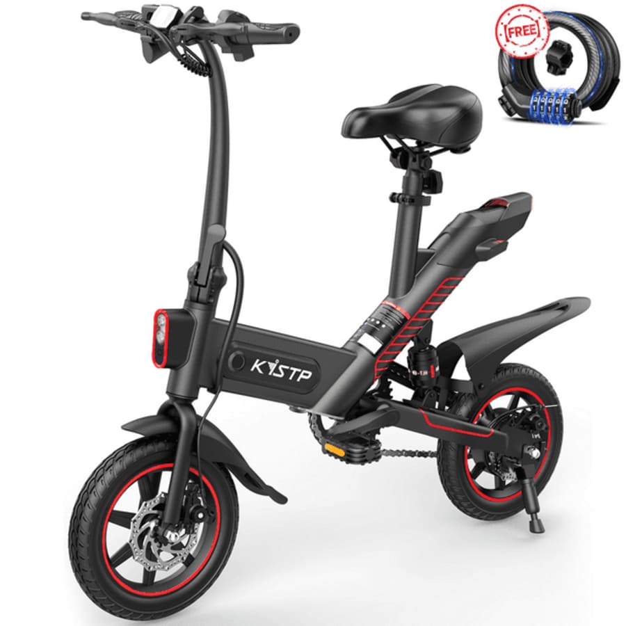 Kistp Adults' 14" 450W Electric Bike for $313 Kistp Adults' 14" 450W Electric Bike for $313