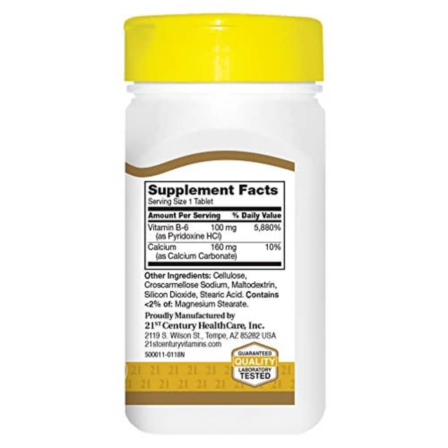 21st Century Vitamin B-1 Tablets, 100 Mg, 110 Count for $7