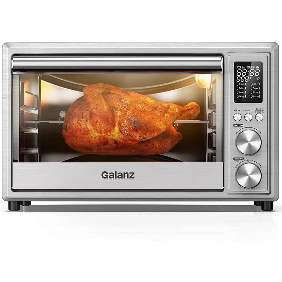 Galanz 1.1-Cu. Ft. Stainless Steel Digital Air Fry Toaster Oven for $169