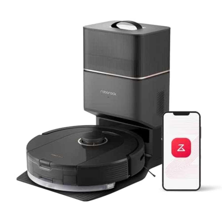 roborock Q5 Pro+ Robot Vacuum and Mop, Self-Emptying, 5500 Pa Max Suction, DuoRoller Brush, for $360