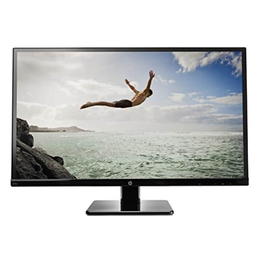 HP 27-inch LED Backlit Monitor (27sv, Black) for $377