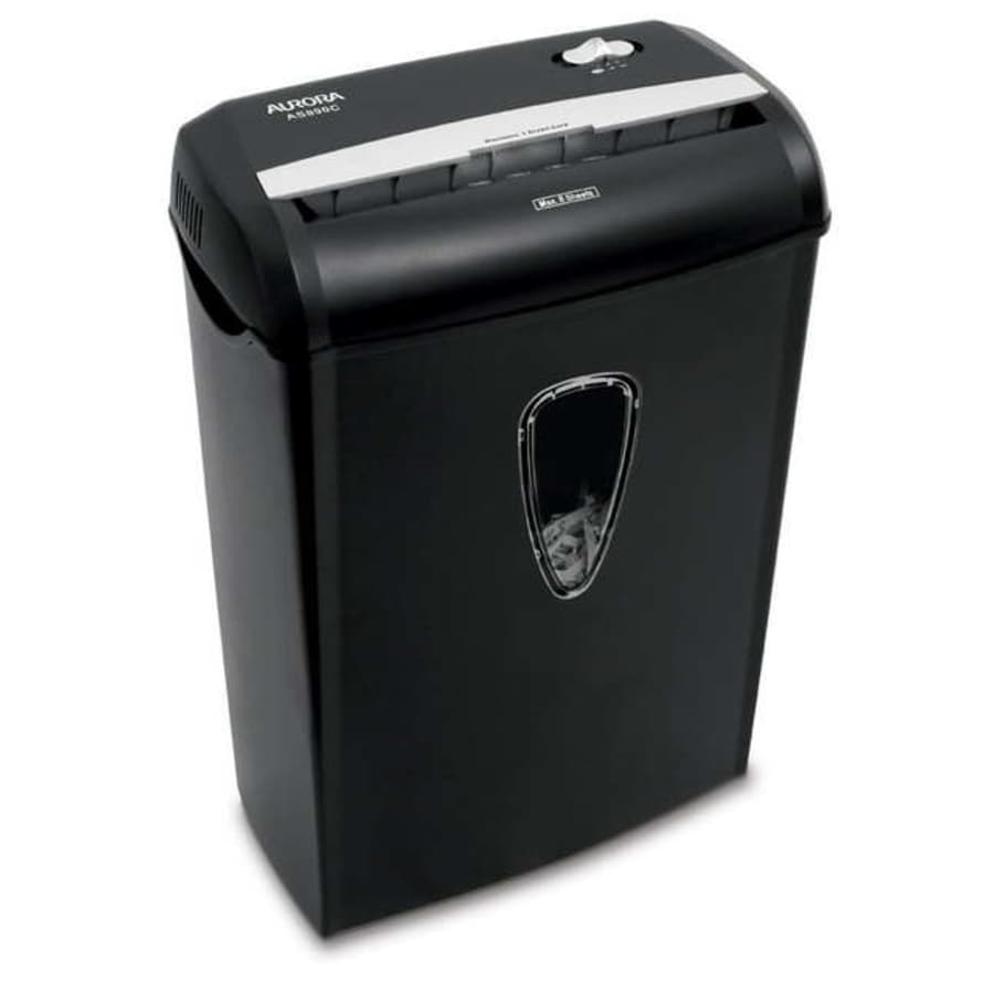 Aurora 8-Sheet Cross-Cut Paper/Credit Card Shredder for $38 Aurora 8-Sheet Cross-Cut Paper/Credit Card Shredder for $38