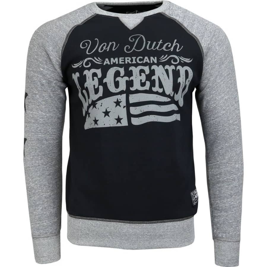 Von Dutch Men's Graphic Sweatshirt for $20 Von Dutch Men's Graphic Sweatshirt for $20