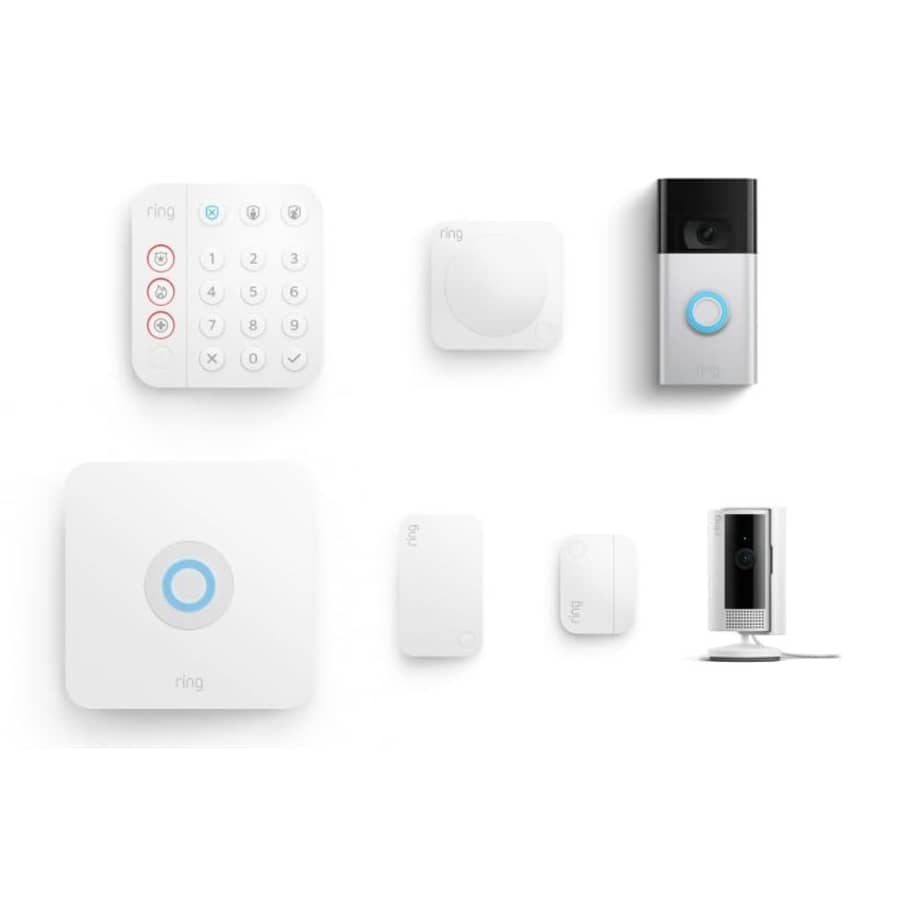 Ring Video Doorbell w/ Ring Indoor Cam and Ring Alarm 5-Piece for $230 Ring Video Doorbell w/ Ring Indoor Cam and Ring Alarm 5-Piece for $230