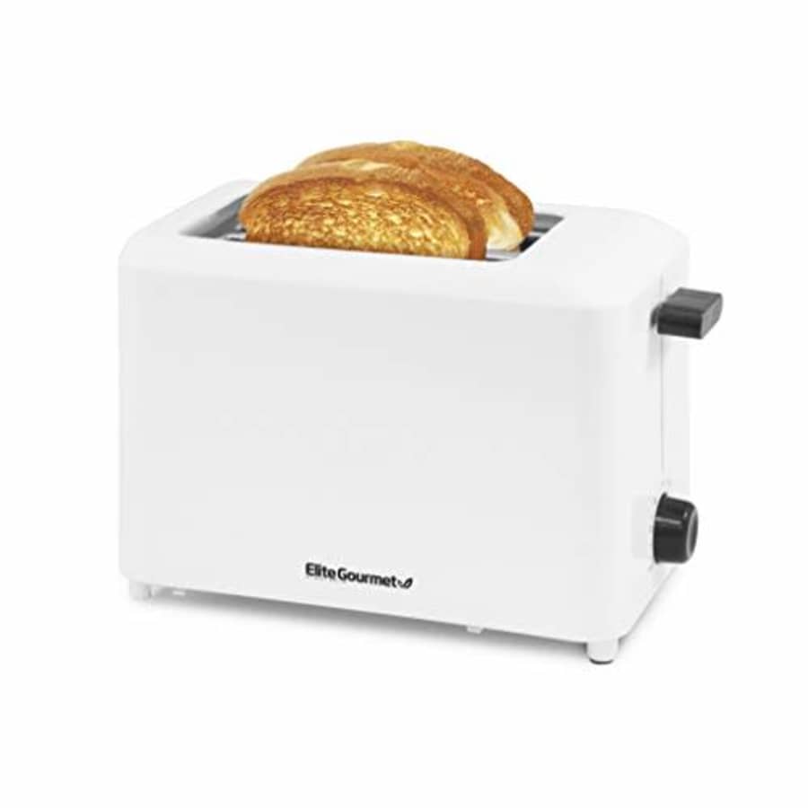 Elite Gourmet ECT-1027 Cool Touch with 7 Temperature Settings & Extra Wide 1.25" Toaster, 2 Slices, for $25