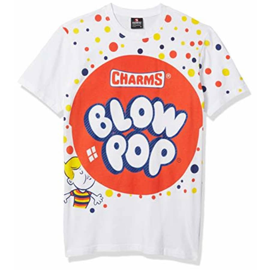 Southpole Men's Tootsie T-Shirt, White Blowpop, Large for $8 Southpole Men's Tootsie T-Shirt, White Blowpop, Large for $8