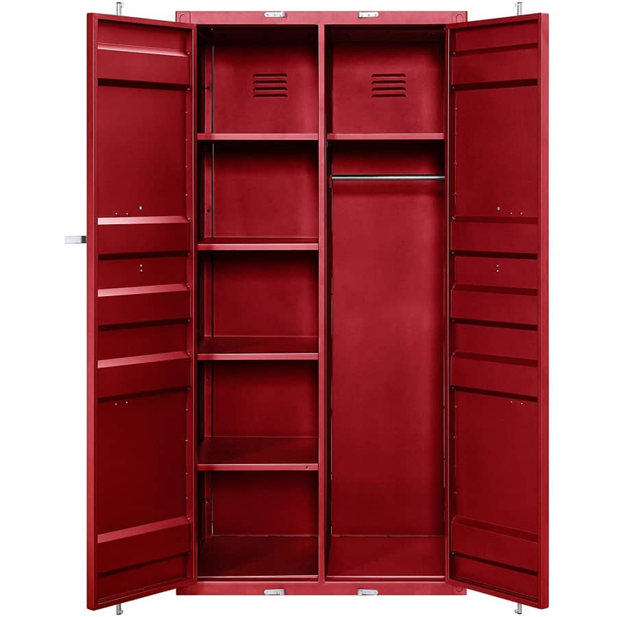 Acme Furniture Cargo Double Door Metal Wardrobe for $605