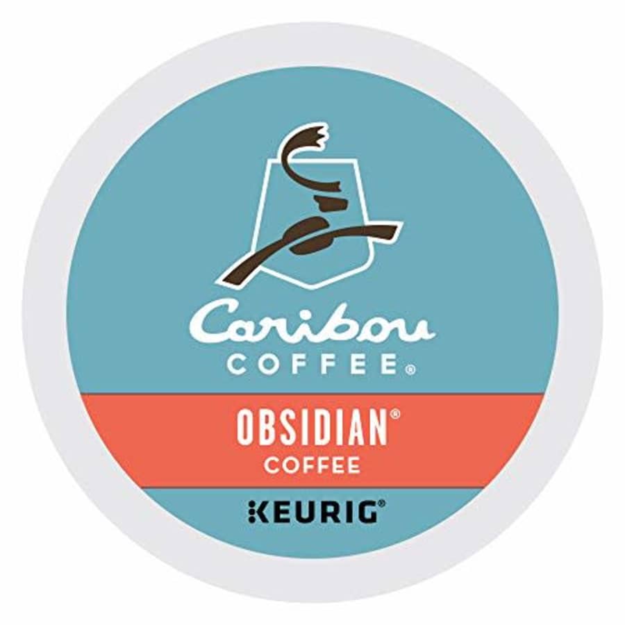 Caribou Coffee Obsidian, Single-Serve Keurig K-Cup Pods, Medium Roast Coffee, 72 Count for $46 Caribou Coffee Obsidian, Single-Serve Keurig K-Cup Pods, Medium Roast Coffee, 72 Count for $46