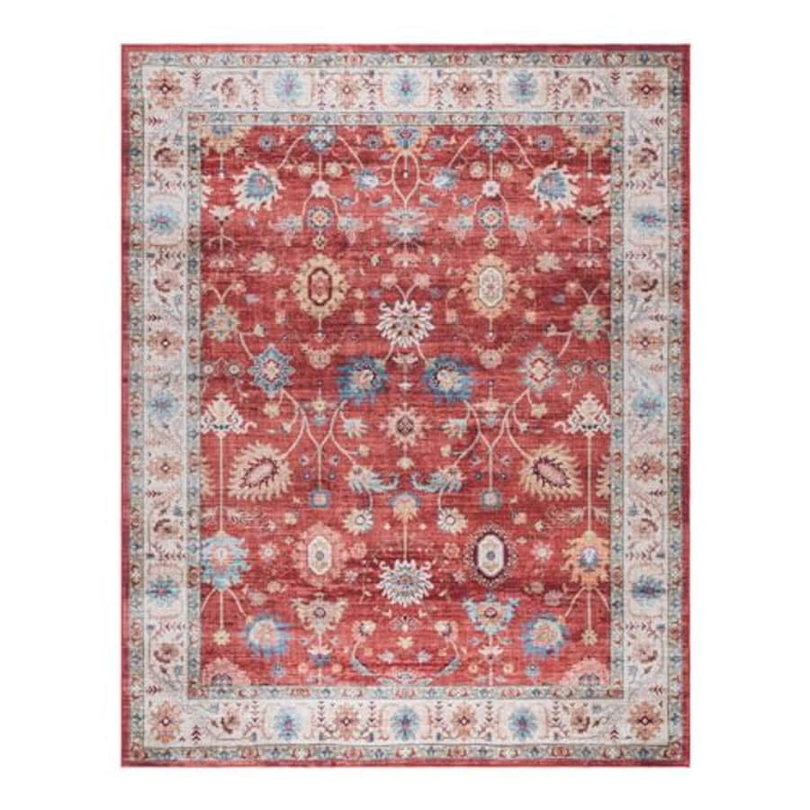 Gertmenian Printed Indoor Boho Area Rug - Non Slip, Ultra Thin, Super Strong, Tufted Rug - Home for $73 Gertmenian Printed Indoor Boho Area Rug - Non Slip, Ultra Thin, Super Strong, Tufted Rug - Home for $73