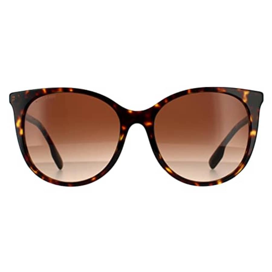 Burberry BE 4333 300213 Havana Plastic Cat-Eye Sunglasses Brown Gradient Lens for $140