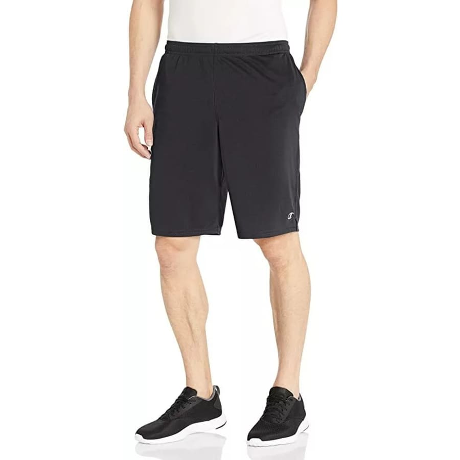 Champion Men's Athletic Logo Shorts for $15