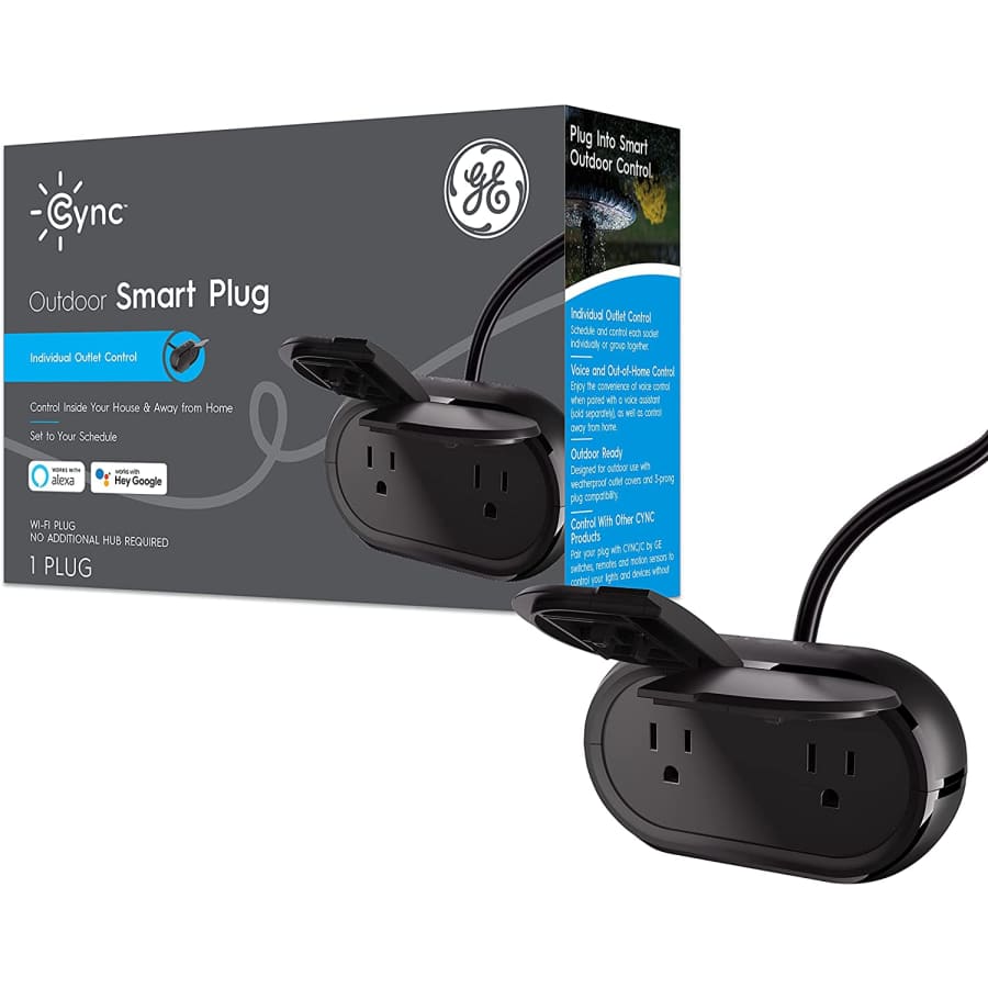 GE Lighting Cync Outdoor Smart Plug for $22