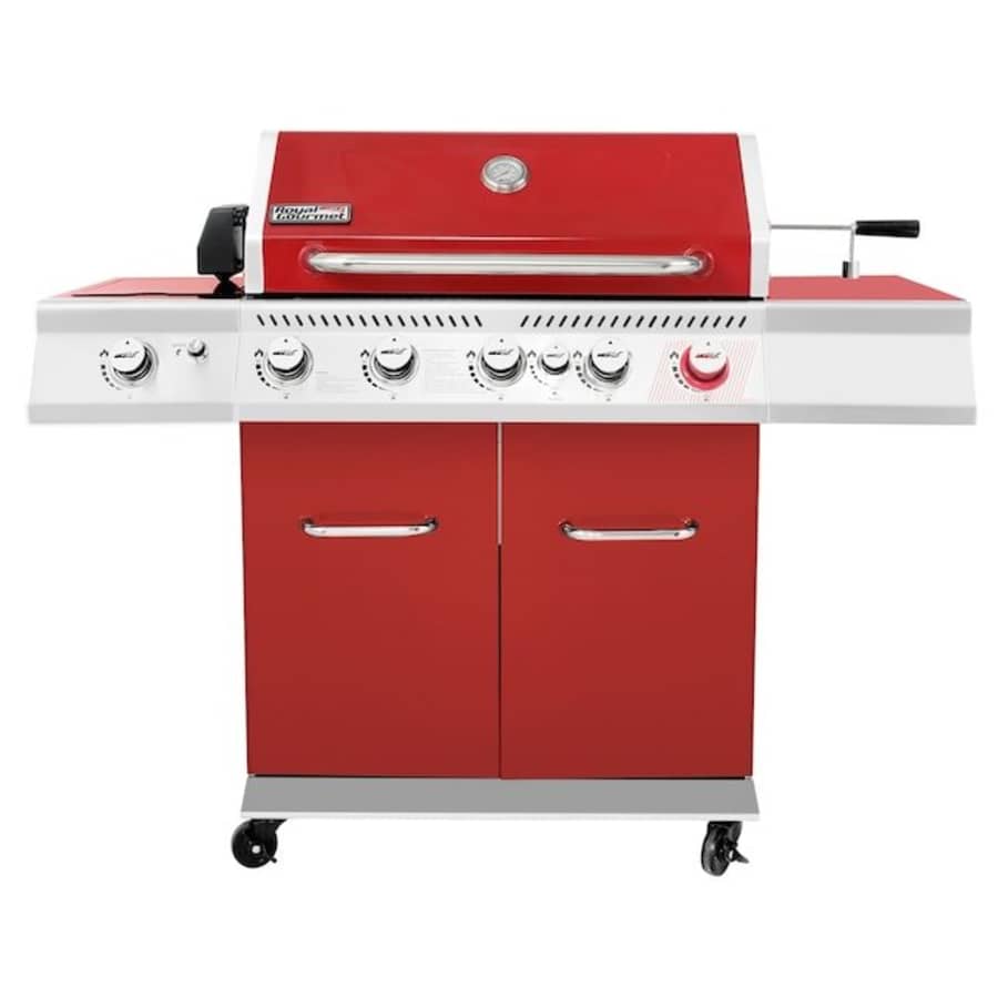 Royal Gourmet 5-Burner Infrared Gas Grill w/ Side Burner for $420
