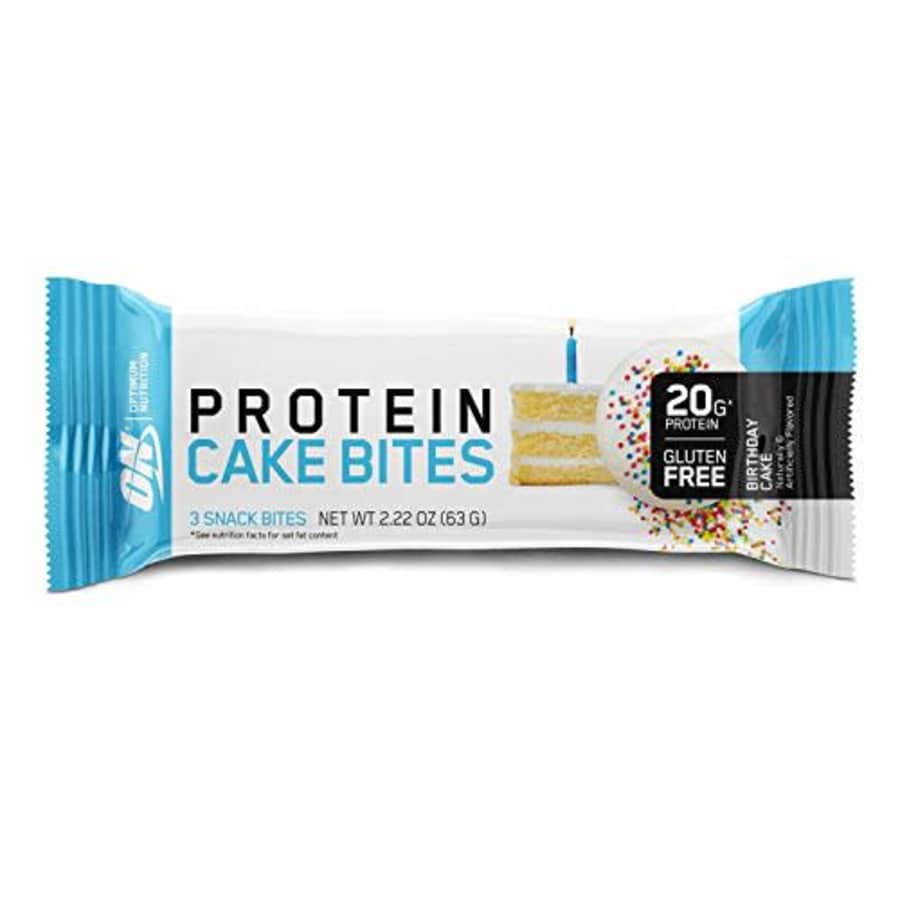 Optimum Nutrition Protein Cake Bites, Whipped Protein Bars, On the Go, Low Sugar, Protein Dessert, for $34