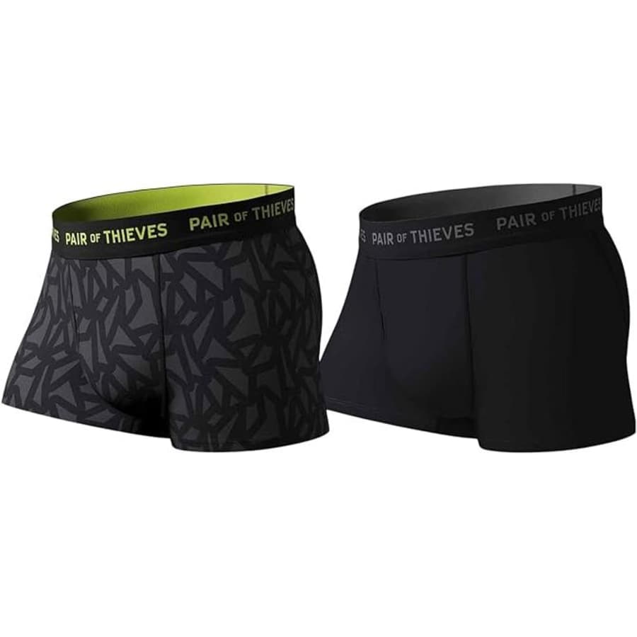 Pair of Thieves Men's Super Fit Trunks 2-Pack for $17 Pair of Thieves Men's Super Fit Trunks 2-Pack for $17