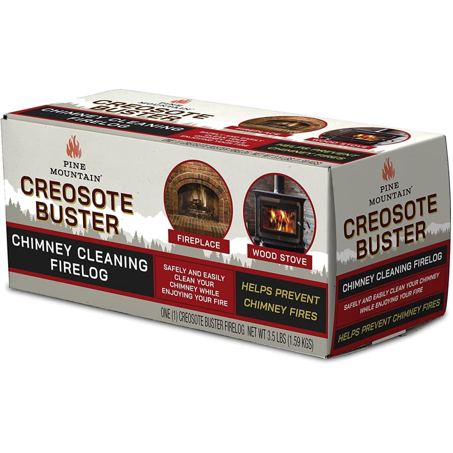 Pine Mountain Creosote Buster Chimney Cleaning Firelog for $19 Pine Mountain Creosote Buster Chimney Cleaning Firelog for $19