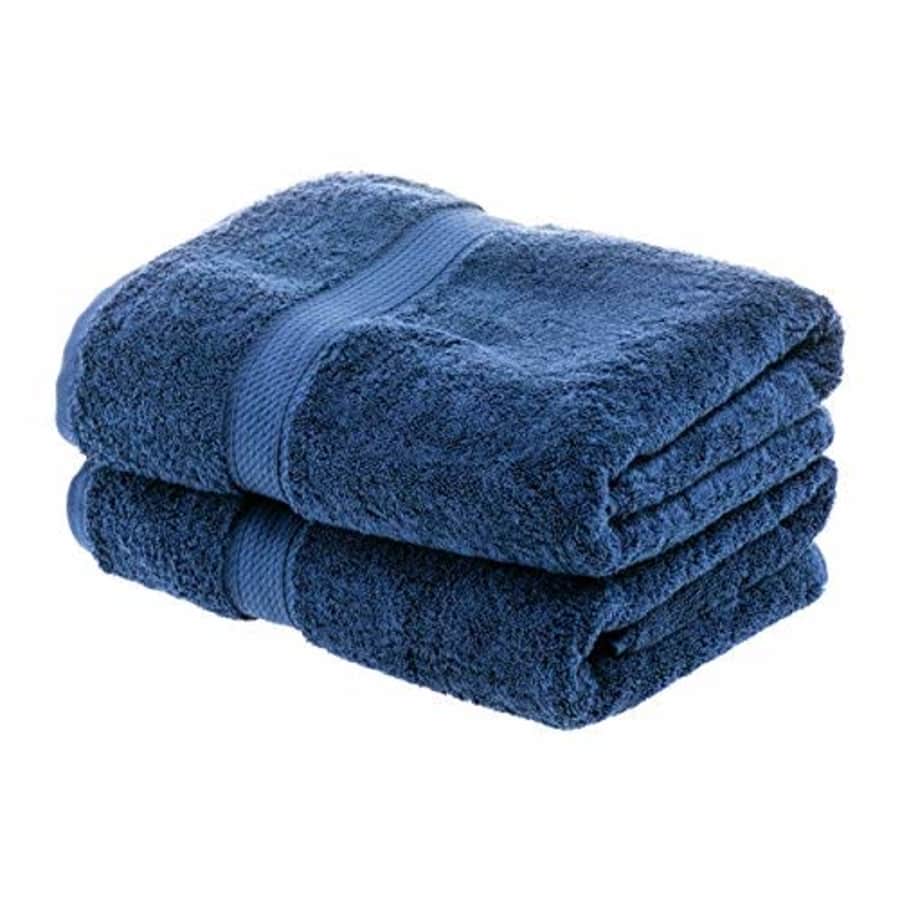 SUPERIOR Solid Egyptian Cotton 2-Piece Bath Towel Set for $43