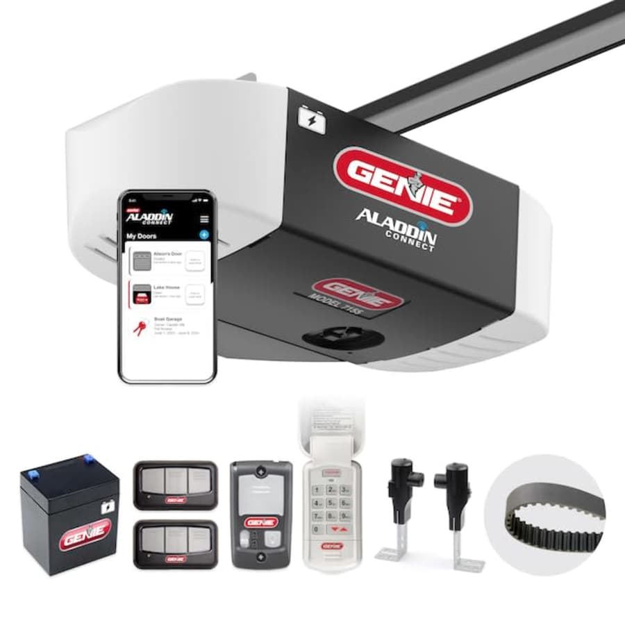 Genie 1-1/4 Hpc Smart Belt Drive Garage Door Opener: $149