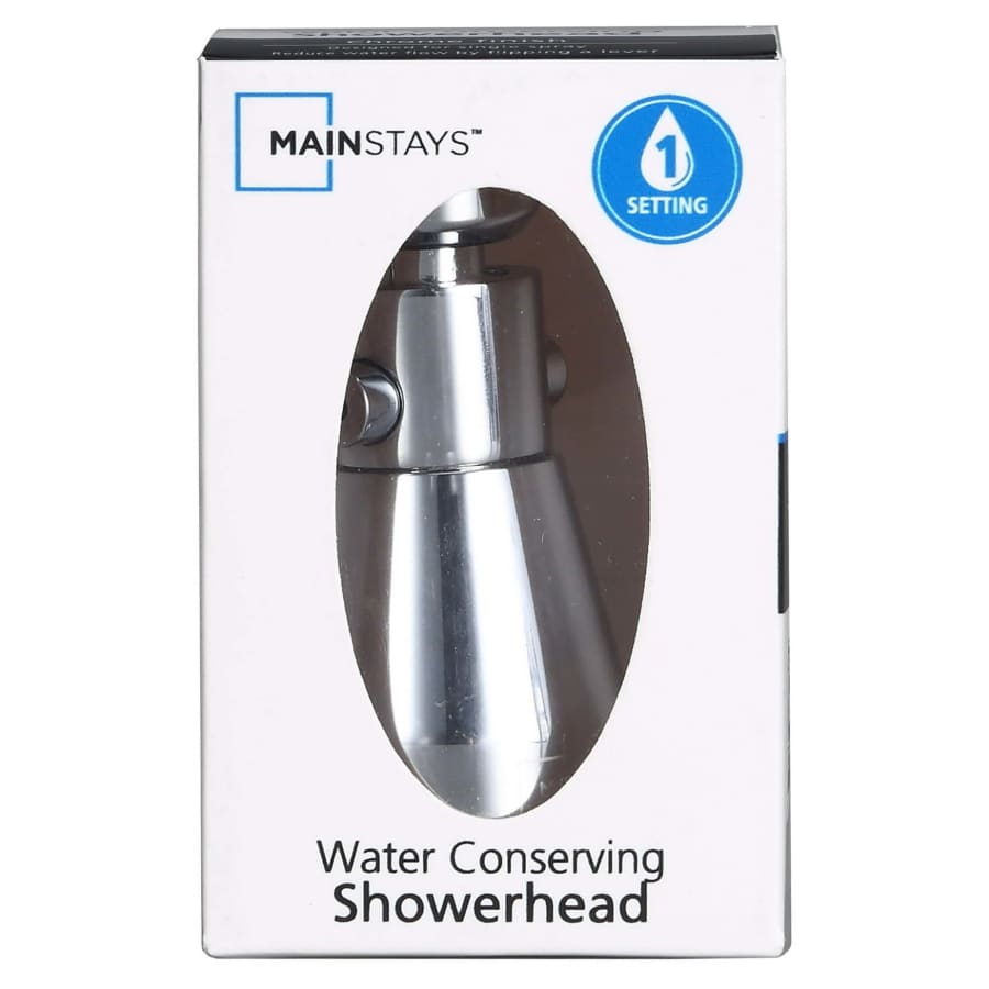 Mainstays Water Conserving Showerhead for $5