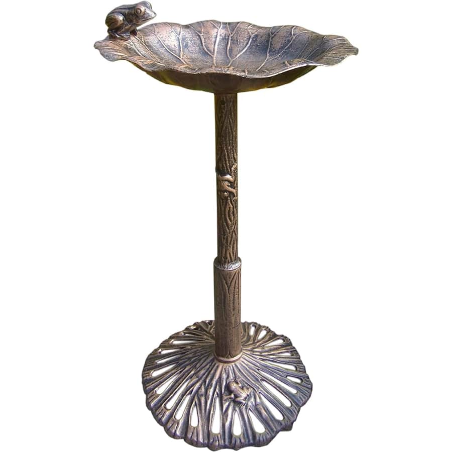 Oakland Living Frog Bird Bath for $100