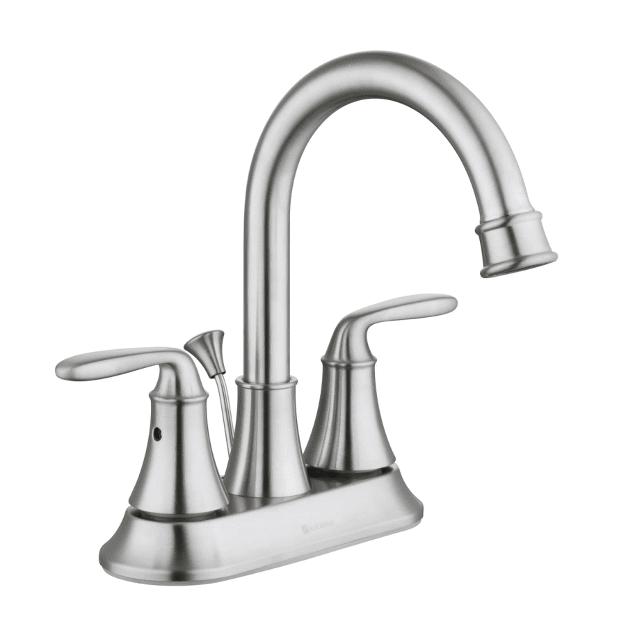 Glacier Bay Sadira 4" Centerset 2-Handle Bathroom Faucet for $24
