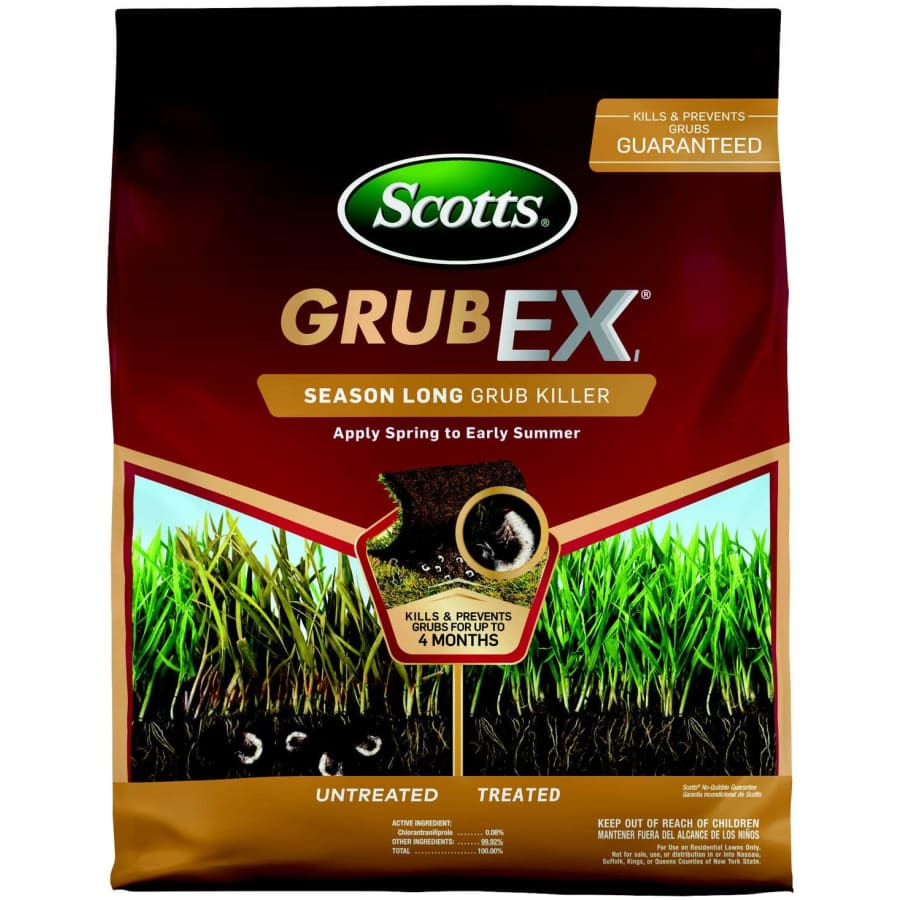 Scotts GrubEx1 14.35-lb. Season Long Grub Killer: $18 Scotts GrubEx1 14.35-lb. Season Long Grub Killer: $18