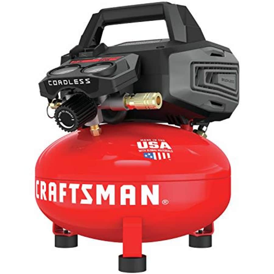 CRAFTSMAN V20 Compressor, Cordless, 2.5-Gallon, 125 PSI (CMCC2520M1) for $259