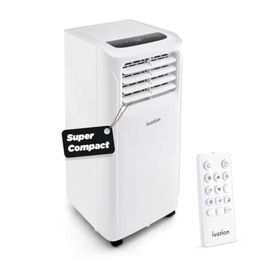 Ivation 9000 BTU Compact Portable Air Conditioner, Smallest AC Unit with Powerful Cooling, for $300