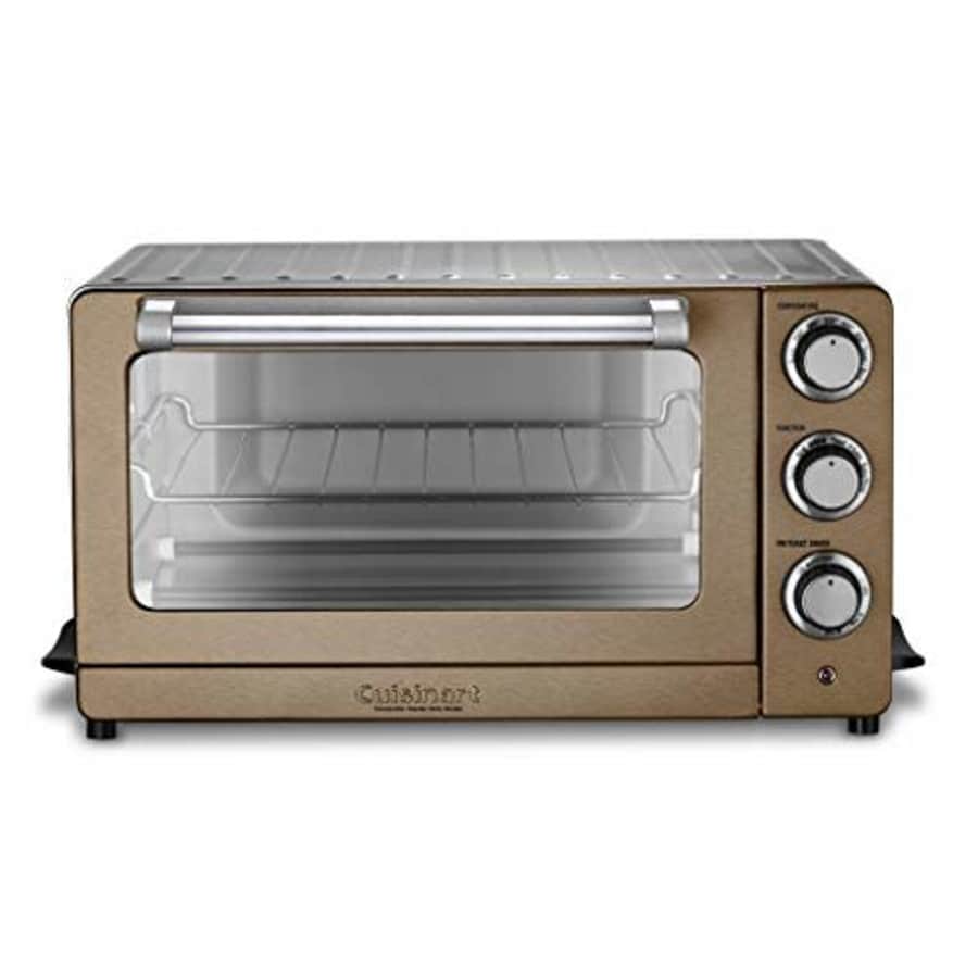 Cuisinart TOB-60N1CS Convection Toaster Oven Broiler, 19.1"(L) x 15.5"(W) x 9.8"(H), Copper for $168 Cuisinart TOB-60N1CS Convection Toaster Oven Broiler, 19.1"(L) x 15.5"(W) x 9.8"(H), Copper for $168