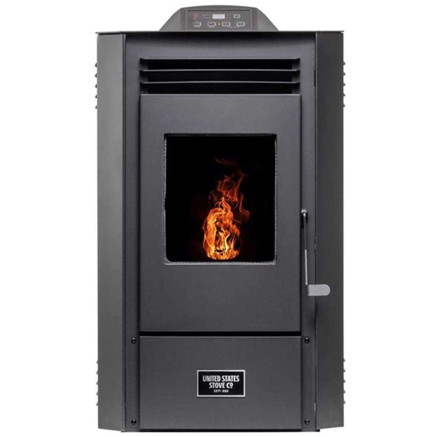 US Stove 1,300-Sq. Ft. Pellet Stove w/ 50-lb. Hopper for $950