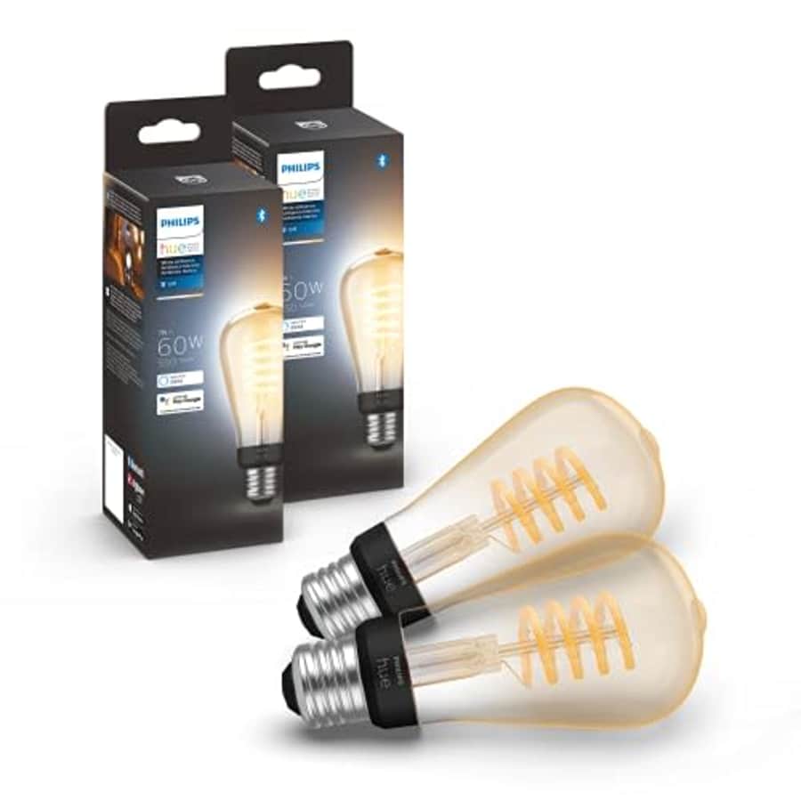 Philips Hue White Ambiance Dimmable Smart Filament ST19, Warm-White to Cool-White LED Vintage for $83