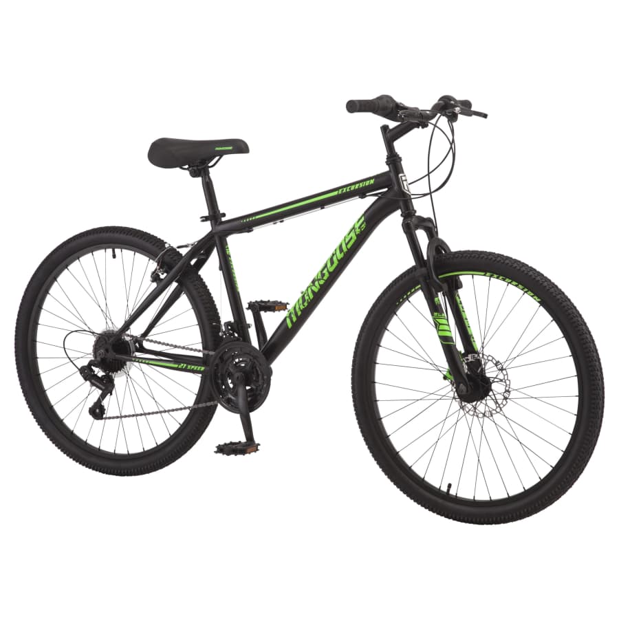 Mongoose Men's 26" Excursion 21-Speed Mountain Bike for $89 Mongoose Men's 26" Excursion 21-Speed Mountain Bike for $89