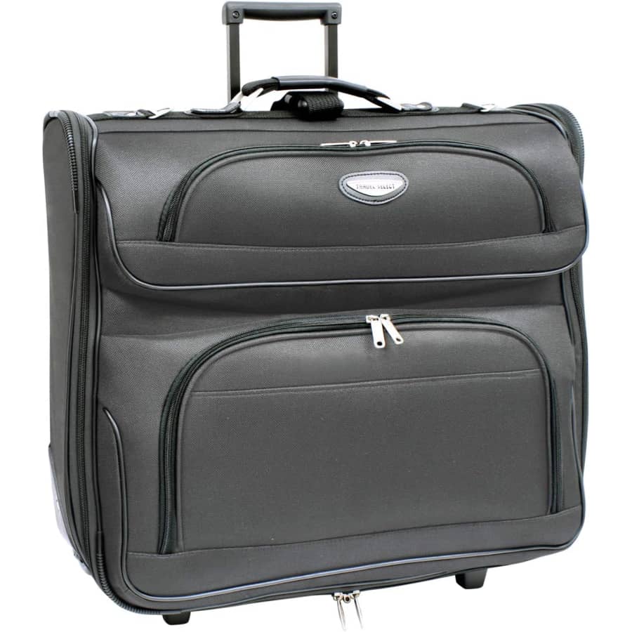 Travel Select Amsterdam Business Rolling Garment Bag for $62 Travel Select Amsterdam Business Rolling Garment Bag for $62