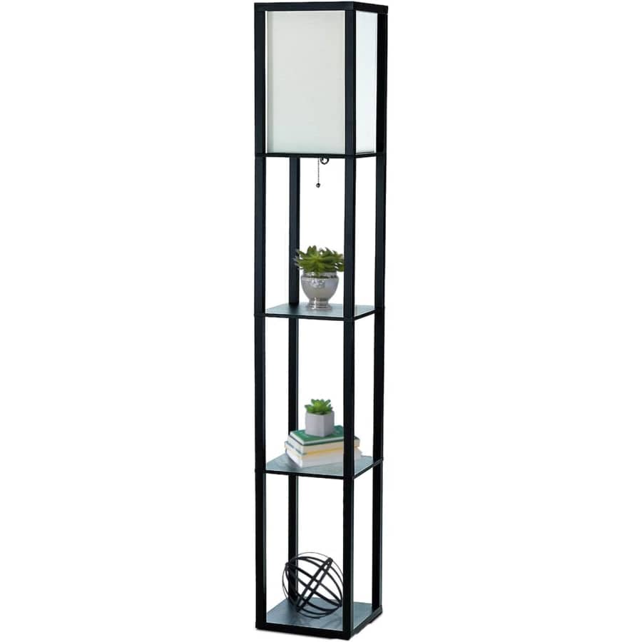 Simple Designs Floor Lamp Etagere Organizer for $40 Simple Designs Floor Lamp Etagere Organizer for $40