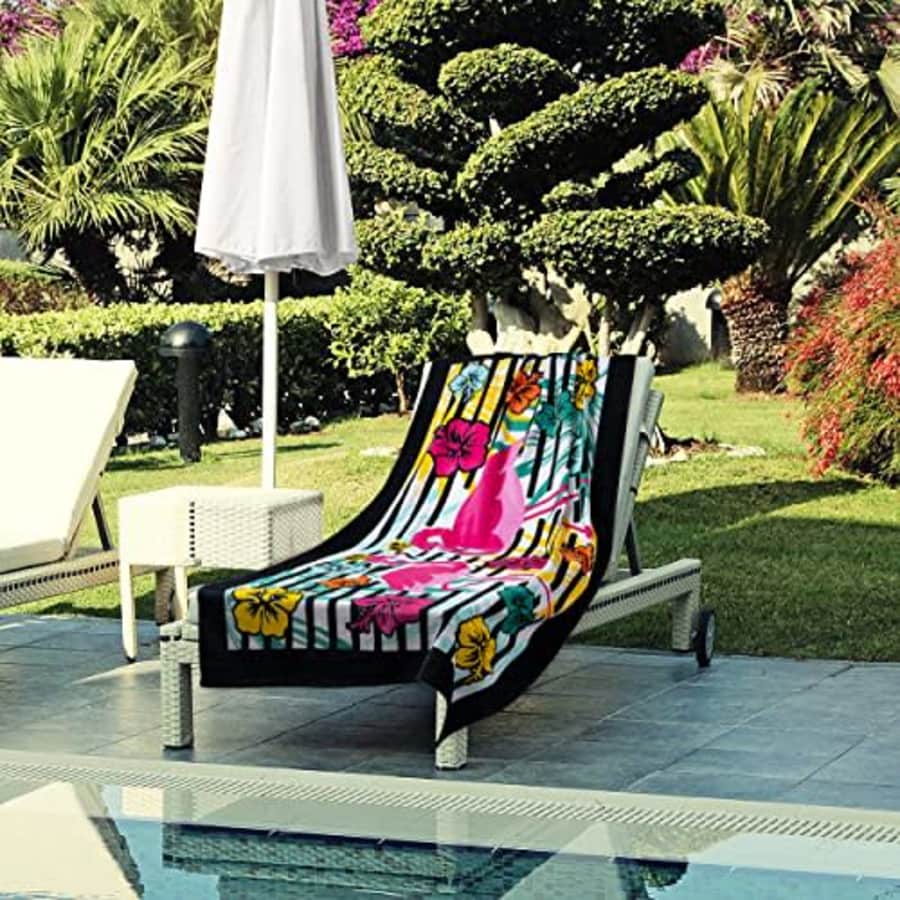 Juicy Couture 100% Cotton Extra Large Beach Towels Oversized Clearance, Pool Towels, Bath Towels - for $18 Juicy Couture 100% Cotton Extra Large Beach Towels Oversized Clearance, Pool Towels, Bath Towels - for $18