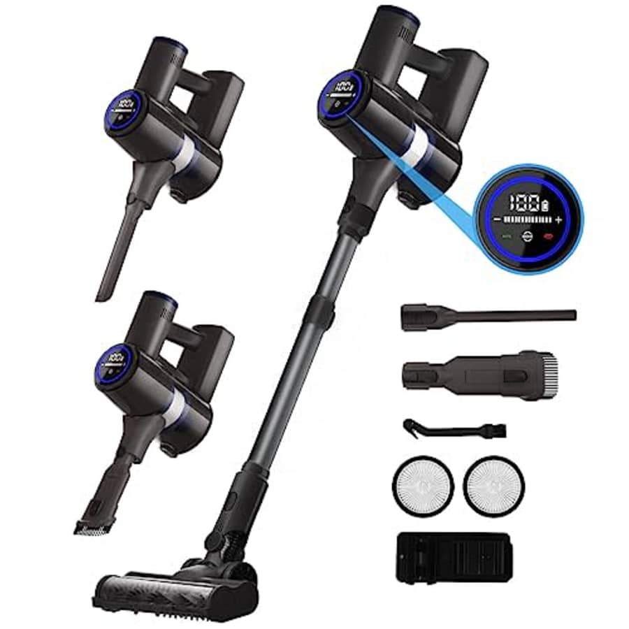 Vovguu Cordless Stick Vacuum for $52 w/ Prime Vovguu Cordless Stick Vacuum for $52 w/ Prime