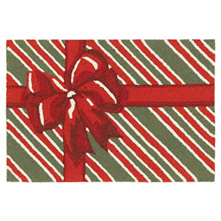 Liora Manne Frontporch Rug, 2' x 3', Red Giftbox for $56
