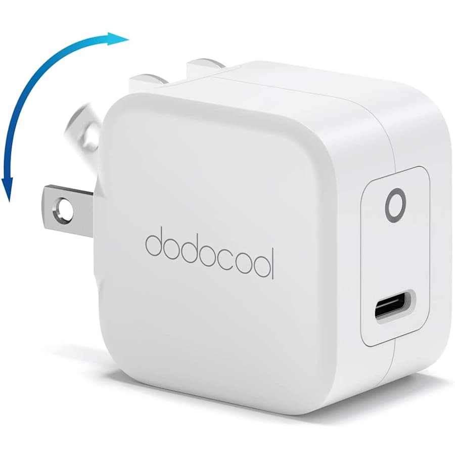 Dodocool Mini USB-C Wall Charger for $8 Dodocool Mini USB-C Wall Charger for $8
