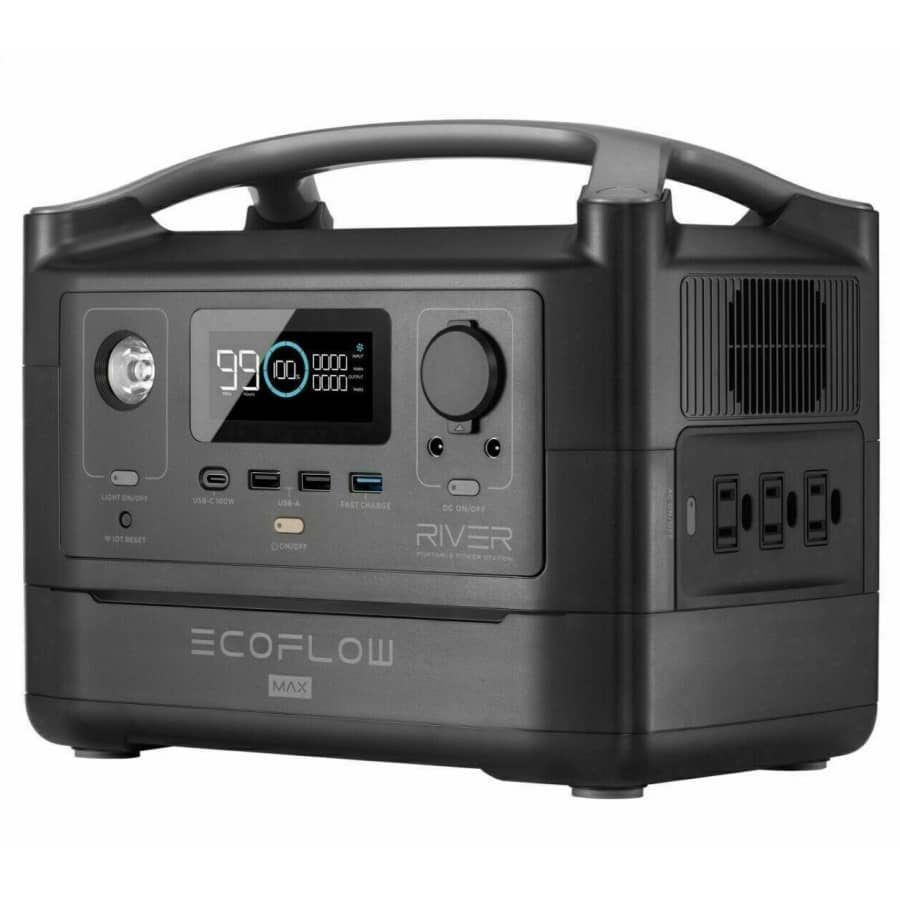 EcoFlow River Max Plus 720Wh Portable Power Station for $379 EcoFlow River Max Plus 720Wh Portable Power Station for $379
