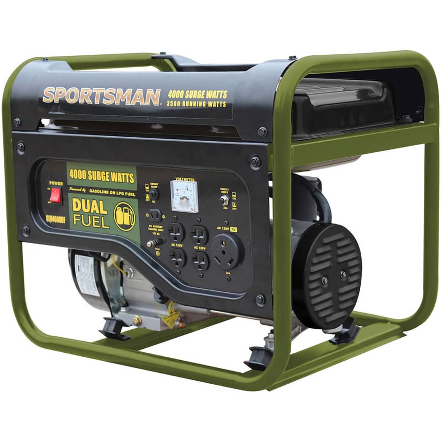 Sportsman 3,500W / 4,000W Dual-Fuel Generator for $481 Sportsman 3,500W / 4,000W Dual-Fuel Generator for $481