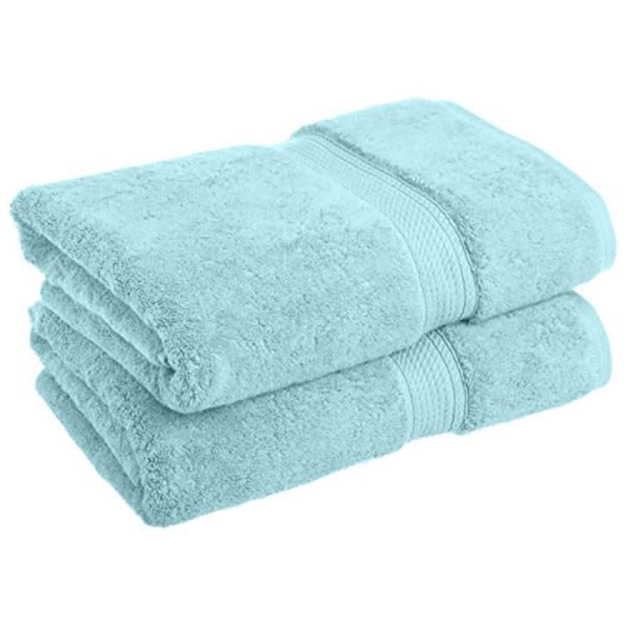 SUPERIOR Solid Egyptian Cotton 2-Piece Bath Towel Set for $68