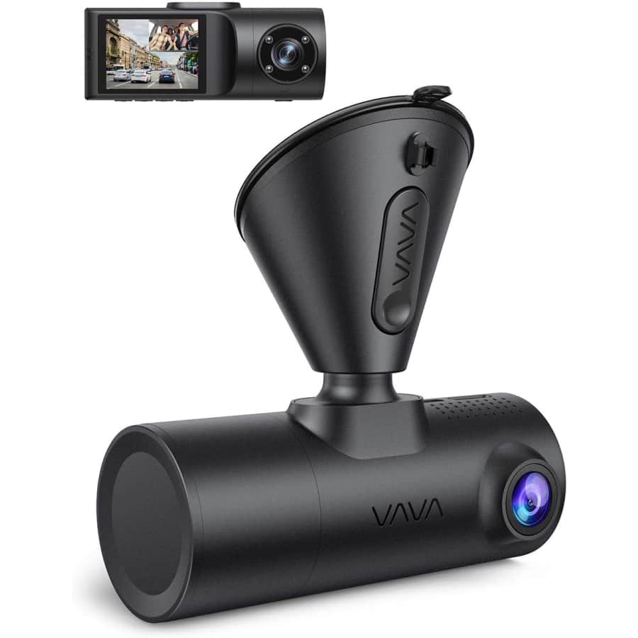 Vava Dual Dash Cam for $68