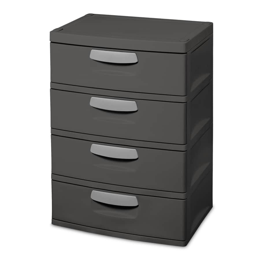 Sterilite 4-Drawer Garage and Utility Storage Unit for $50 Sterilite 4-Drawer Garage and Utility Storage Unit for $50