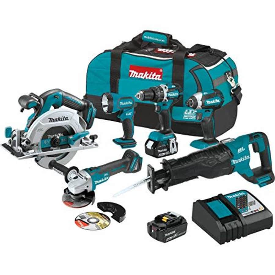Makita XT612M 18V LXT Lithium-Ion Brushless Cordless 6-Pc. Combo Kit (4.0Ah) for $644